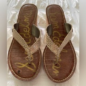 Sam Edelman Sz 8 Wedge Sandals